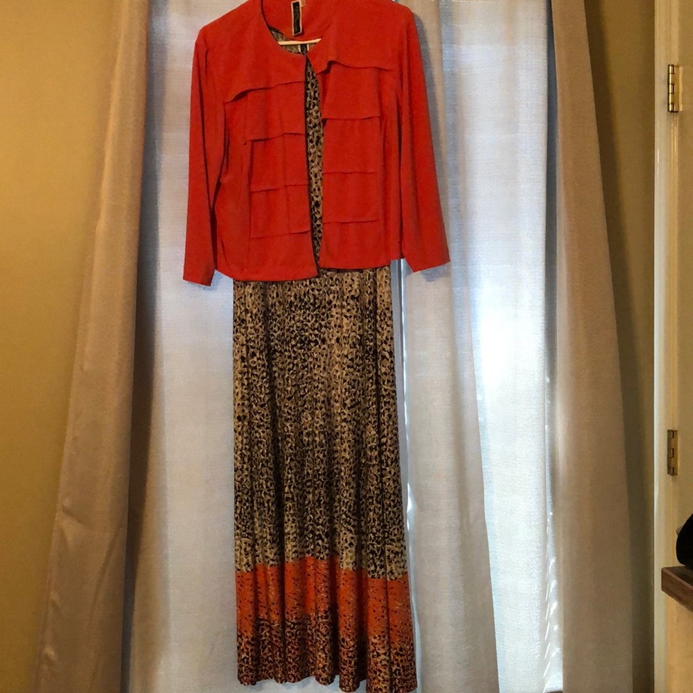 Dress with jacket